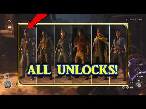 How to Unlock All Zombie Characters (The Final Reich) Cod: WW2