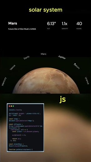 The code for the solar system! 🪐💻 https://pixelneon.com.tr