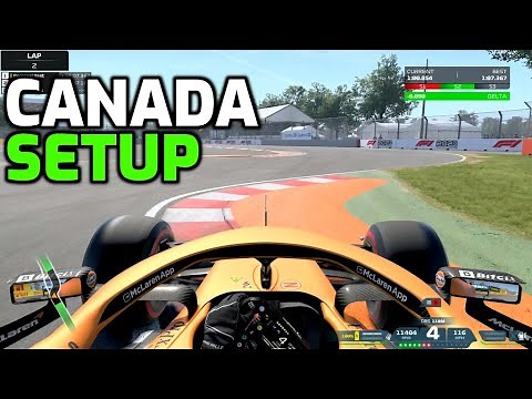 F1 2021 CANADA HOTLAP + SETUP (1:07.231)