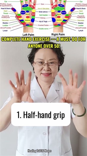 Healing TaiChi Moves | Complete Hand Exercise — A Must-Do for Anyone Over 50! 👉🏻Discover your body’s potential — link in bio. | Instagram