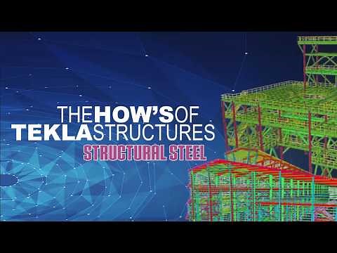 How to Create a Steel Model and Drawing