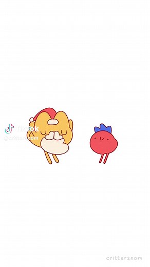 Merry Christmas Frens! Wishing everyone good food, family time, and 16 hour sleeps 🎄✨ #critters #christmas #cute #funny #dance