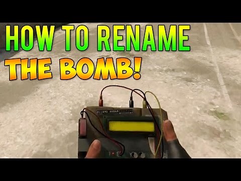 CS GO - How to Rename The Bomb + Get C4 In Your Inventory!
