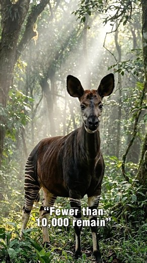 The Elusive Okapi: One of the Rarest Animals on Earth
