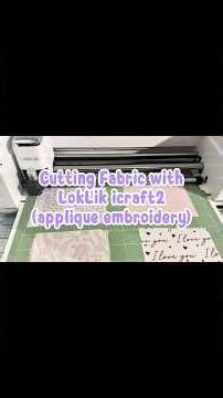 Cutting Fabric Applique | Loklik icraft #embroidery #embroiderytips #loklik #appliquetutorial