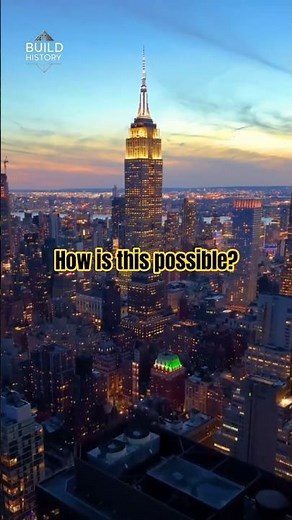 How Was the Empire State Building Built in Just 410 Days? #shorts #empirestatebuilding #newyorkcity