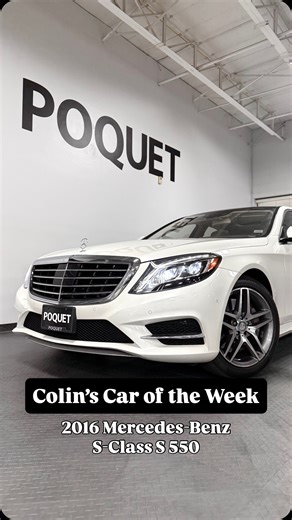 #ColinsCarOfTheWeek Not many words are needed to describe this stunning 2016 Mercedes-Benz S-Class. It’s no wonder why it’s one of the top luxury vehicles in its class.  #mercedes #mercedesbenz #sclass #PoquetAuto | Poquet Auto | Facebook