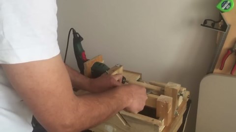 Create Your Own Multi-Function DIY Machine – Drill Press, Mini Lathe & Disc Sander in One!