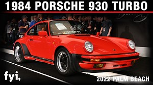 16K views · 504 reactions | With less than 20,000 miles and a premium factory color interior, this is not your average 1984 Porsche 930. Tyler Hoover of Hoovies Garage explains why this car is unique and how the 3.3-liter turbo engine brings the driver joy from driving. Sold at the 2022 Palm Beach Auction for $210,000. Click the link to learn more: https://bit.ly/PB22-84Porsche930 | Barrett-Jackson | Facebook