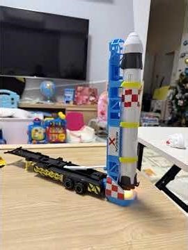 Toy Rocket Activates Launch Mode 🚀🔥