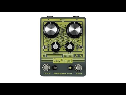 EarthQuaker Devices Gray Channel Dynamic Dirt Doubler Demo