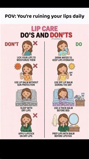 Lip Care Do’s & Don’ts You Need to Know
