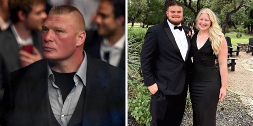 Brock Lesnar's daughter Mya shows support to her boyfriend Drew Moss during last home game of season