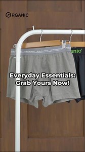 Your everyday essentials are here! Grab 3 Organic Classic Boxer Briefs for ₱199. With an elastic waistband and stretchable material, available in a variety of designs. Grab yours now! Shop here : Lazada: https://s.lazada.com.ph/l.wLV Shopee: https://shope.ee/9UYzLKZxMO Edamama: https://bit.ly/3j39Kf9 ‌TikTok: https://bit.ly/45L0w9U #organicapparel #organicph #madetofityou #boxer #briefs | Organic Philippines | Facebook