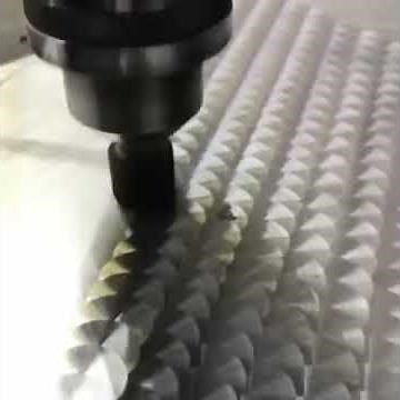 This is how a swirl pattern is made on a sheet metal ️ ️ credit to- @_craftyb_