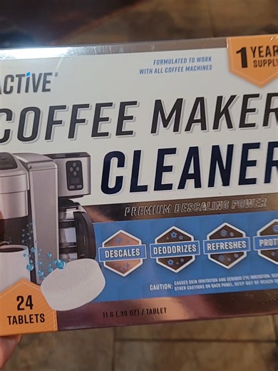 Triple Discount on Active Coffee Maker Cleaner