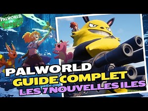 PALWORLD x TERRARIA: COMPLETE GUIDE! 🏝️THE 7 NEW ISLANDS!!🏝️