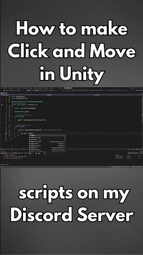 How To Make Click And Move In Unity