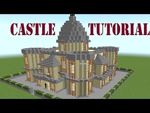 【MINECRAFT】:how to make a castle ( easy castle) #27