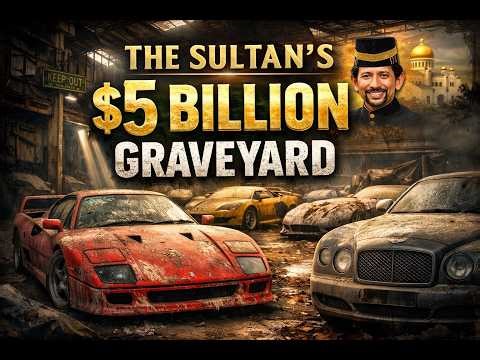 The $5 Billion Graveyard: Inside the Sultan of Brunei’s Abandoned Supercar Empire