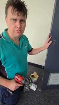 Luke the Locksmith | How to resize a lock hole 🕳 🔐