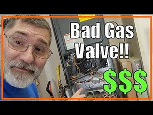 It's cold INSIDE! | DIY gas valve change | Can I fix the furnace myself?! #diy #hvac