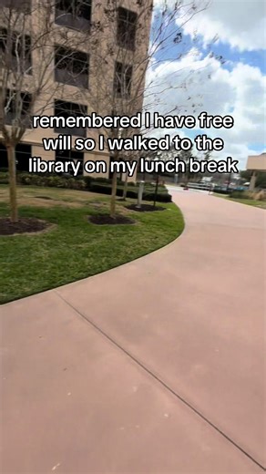 Walking to the Library: A Lunch Break Adventure