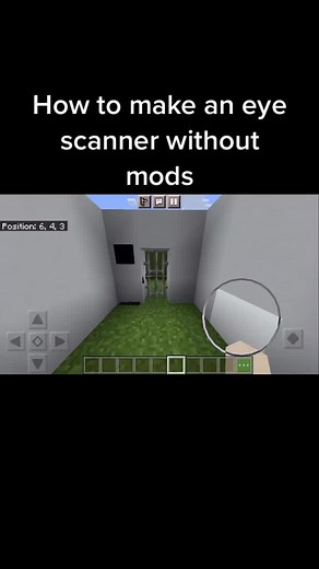 Cómo hacer un escáner de ojos en Minecraft sin mods