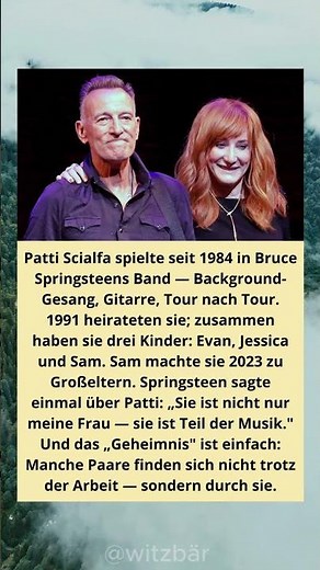 Bruce Springsteen spielte mit Patti — und blieb