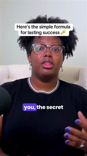 La fórmula simple para el éxito duradero