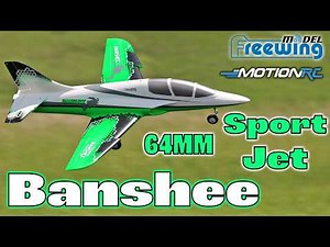 Freewing Banshee 64mm Sport EDF Jet | Motion RC