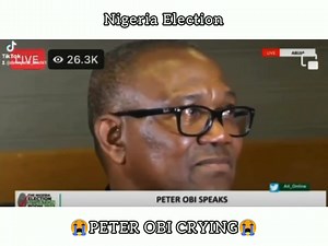 19 reactions · 12 shares | Peter Obi crying felt so emotional  | Nationalafta comedian | Facebook