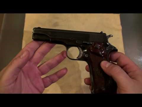 Disarming STAR 9mm Pistol