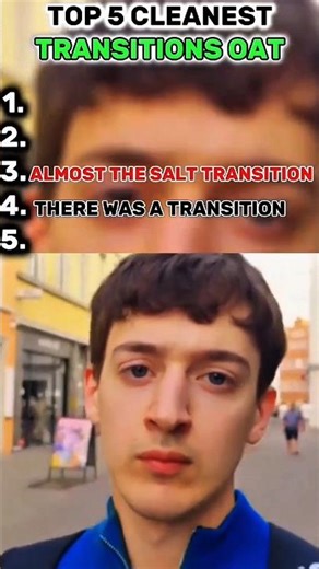 Top 5 Cleanest Transitions of All Time 🤯🔥 #top5