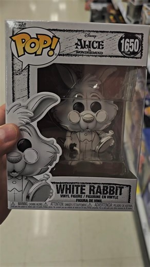 Disney Alice in Wonderland White Rabbit Sketched Deco Funko POP Figure at Target