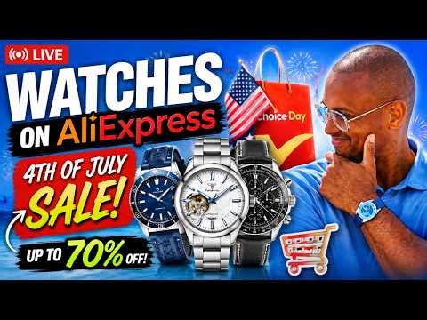 LIVE: The BEST AliExpress Watch Deals Before They’re Gone!
