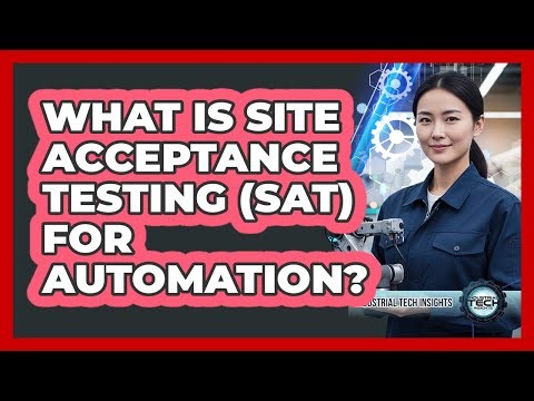 What Is Site Acceptance Testing (SAT) For Automation?