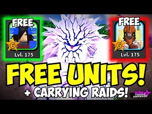 [FREE UNITS] ASTD Giveaways & Carrying All Raids!