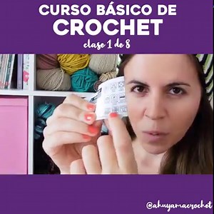1.1M views · 41K reactions | CLASE 1: Nudo Deslizado y Cadenas Curso Básico de Crochet para Principiantes Aprende a tejer paso a paso #aprendeatejer #crochetparaprincipiantes #añonuevohobbynuevo | Ahuyama Crochet | Facebook