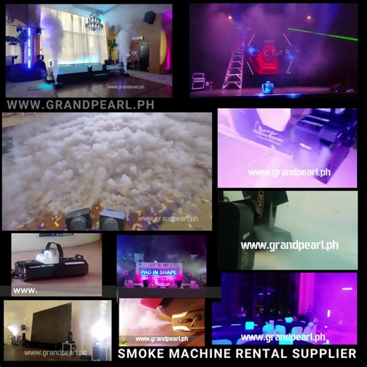 TYPES OF SMOKE MACHINE! We have it, just ask. PM for free consultation! Atmospheric Effects for Corporate Events, Fashion Shows, Year-end Parties, Launching, Wedding & Birthday Party www.grandpearl.ph "Your Technical Arm to Make It Happen" • Low Lying Fog Machine • Vertical Smoke Machine • Fog Machine • Haze Machine • Upward Fog Machine • Smoke Machine • Ground Fogger • Cloud Effects • Fazer Machine • Vertical Fog Machine • Upward Smoke machine • Mist machine #grandpearl #lightsandsounds #grandp
