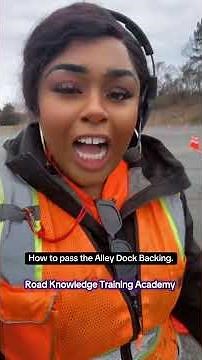 How to pass the Alley Dock Backing. #roadknowledgetrainingacademy