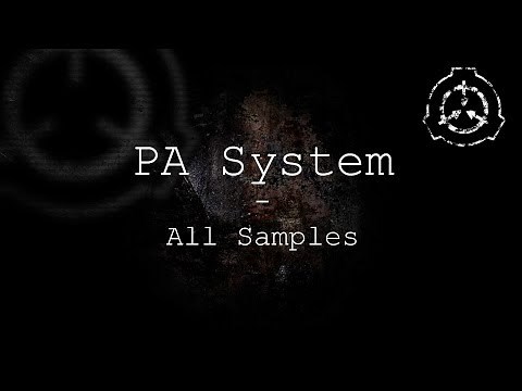 PA System | All Samples | SCP - Containment Breach (v1.3.11)