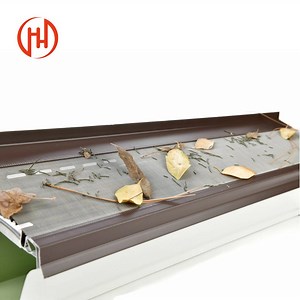 [Hot Item] New Design Long Warranty Gutter Leaf Guards Filter Rain Gutter Guard Aluminum