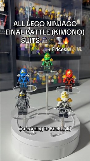 ALL LEGO NINJAGO FINAL BATTLE SUITS🔥 #lego #ninjago #legoninjago #batman #legostarwars #marvel