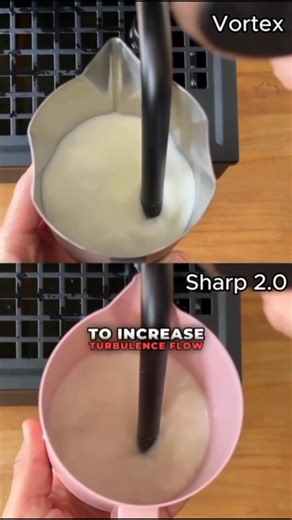 Read More👇⁠ ⁠ If your foam is inconsistent, there’s a scientific reason - and a scientific solution. The Vortex was engineered to completely change how milk behaves in the pitcher. Its unique geometry creates natural high-velocity rotation and Microfoam stability, giving you smoother pours, cleaner lines, and much faster latte-art progress. 🚀⁠ ⁠ Here’s what makes the Vortex so effective:⁠ ⁠ ✅ Deep carved grooves calibrated wall thickness increase rotation speed and keep it perfectly uniform⁠ ✅
