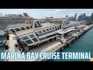 Marina bay cruise terminal Singapore || Singapore cruise port