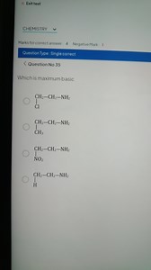 Which compound is maximum basic?Consider the following compou... | Filo