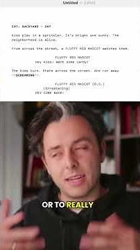 proper screenplay formatting 101