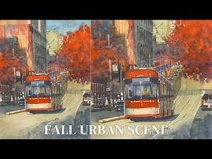 How To Paint Urban Scenes With Watercolor: Capture City Life and Light