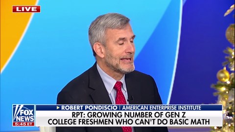 Gen Z college freshmen struggling with basic math